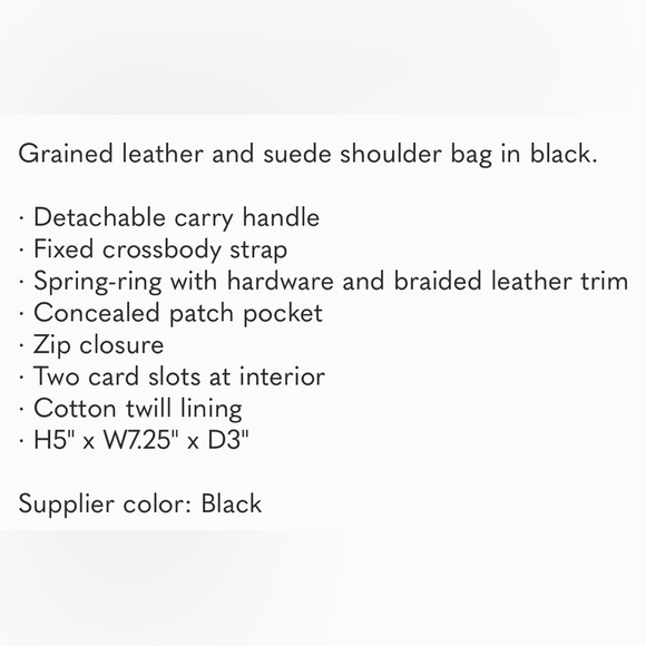 See by Chloe Joan Leather and Suede Mini Bag. Excellent condition! - Picture 7 of 9